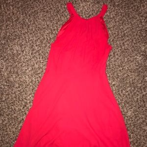 Chiffon like empire waist dress